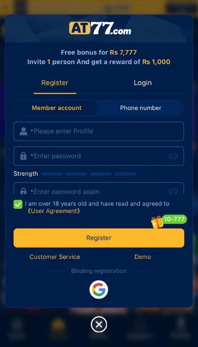 AT777 Game & Daily Bonuses Money APP 2026